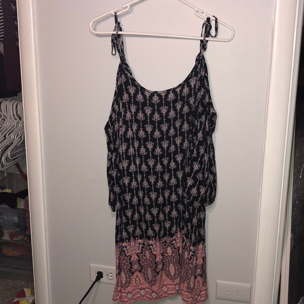 Cute Cold-Shoulder Dress